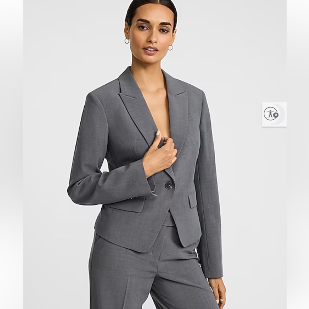 Women's Gray Blazer